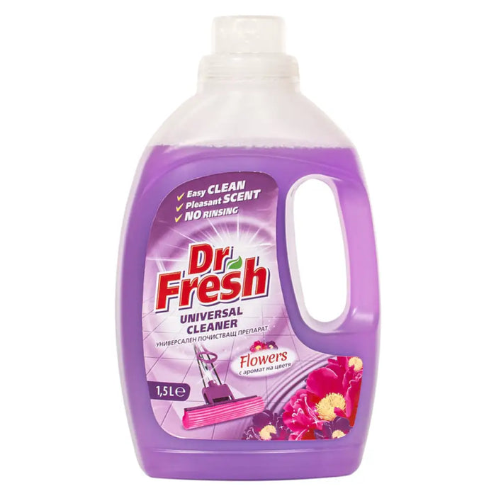 ПРЕПАРАТ ПОЧИСТВАНЕ НА ПОД 1.5 L ЦВЕТЯ DR. FRESH