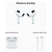 Безжични слушалки Apple AirPods MPNY3LL/A (3-то поколение