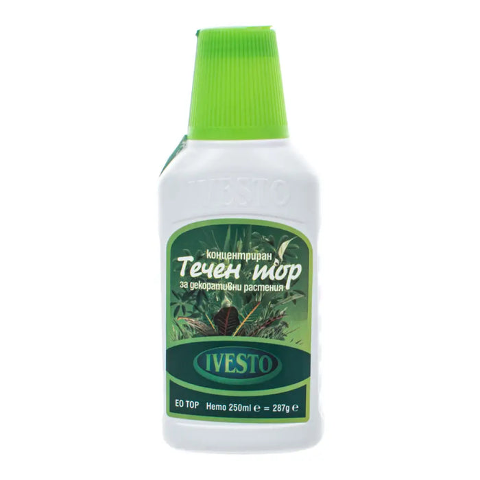 ТЕЧЕН ТОР ЗА ЗЕЛЕНИ РАСТЕНИЯ 0.25L IVESTO