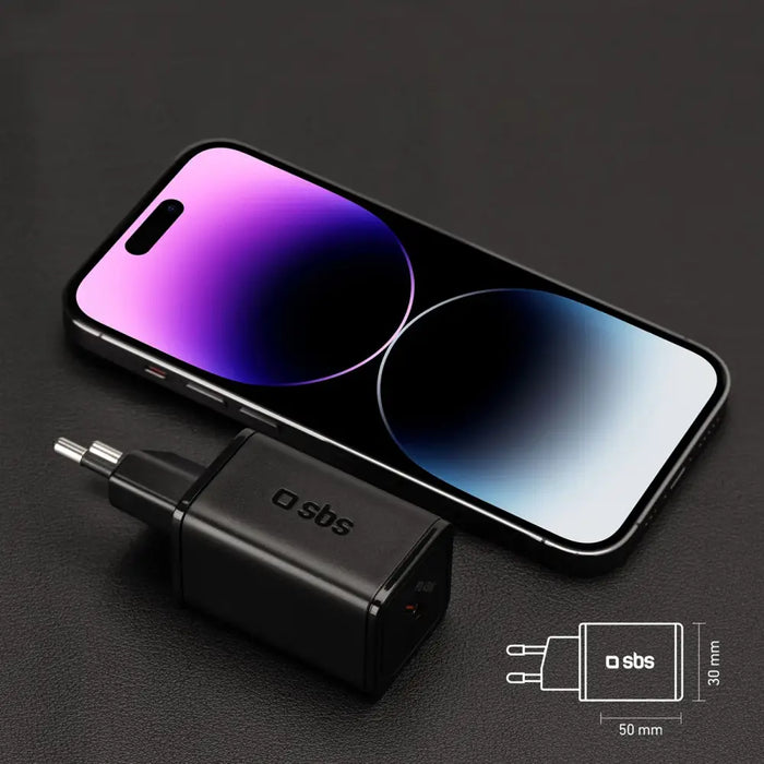 SBS TETRGAN1C45W 45W GaN USB-C стенно зарядно устройство