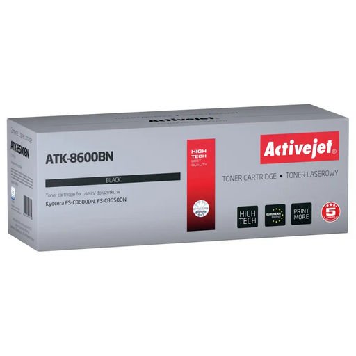 Тонер Activejet ATK-8600BN (заместител за Kyocera TK-8600K;