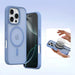 Кожен калъф Dux Ducis Lawa за iPhone 16 Pro Max със свалящ
