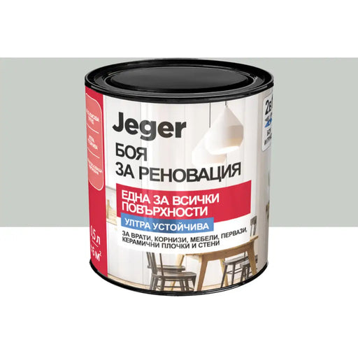БОЯ ЗА РЕНОВАЦИЯ ТОПЛО СИВА 0.5 L JEGER