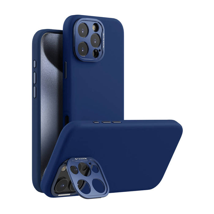 Кейс Nillkin LensWing Magnetic за iPhone 16 Pro Max, син