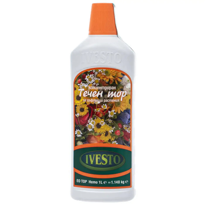 ТЕЧЕН ТОР ЗА ЦЪФТЯЩИ РАСТЕНИЯ 1L IVESTO