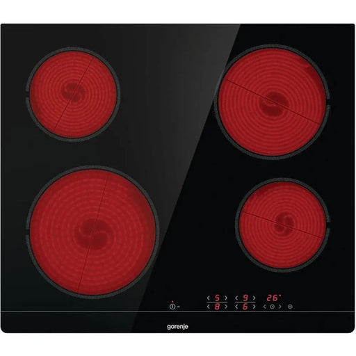 Вграден керамичен плот Gorenje ECT601FM. Електрически