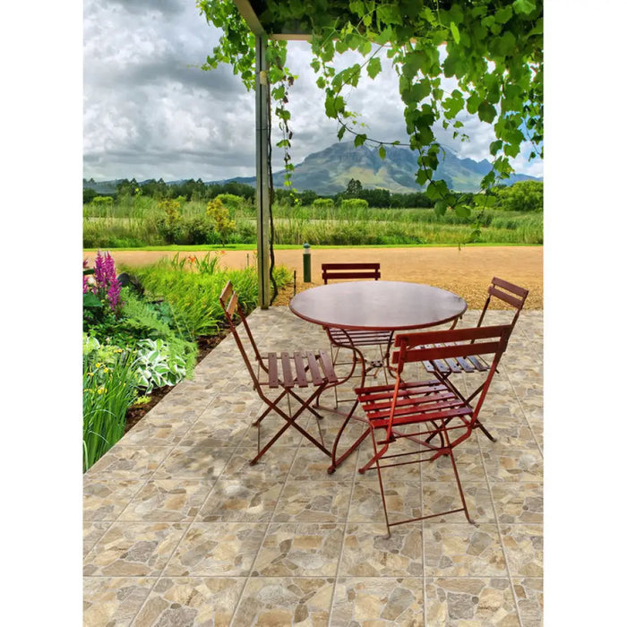 ГРАНИТОГРЕС KAI ПЕБЪЛ КАФЯВ 33.3X33.3 CM