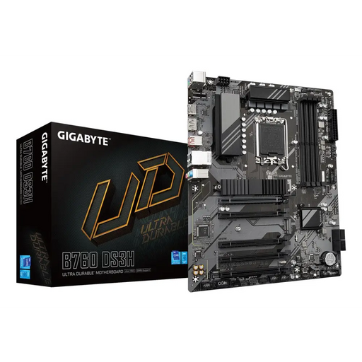 Дънна платка GIGABYTE B760 DS3H - Поддържа процесори Intel