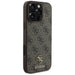 Guess HC PU 4G малък 4G и класически калъф за iPhone 16 Pro