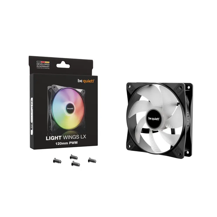 мълчи! LIGHT WINGS LX 120mm PWM Компютърна кутия Вентилатор