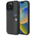 Калъф за iPhone 16 Pro с перфорирана трицветна линия BMW M