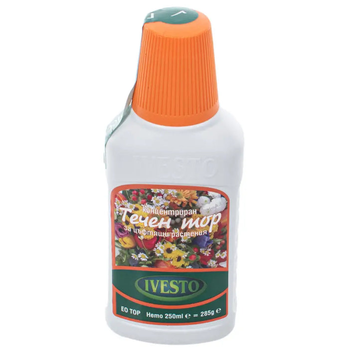 ТЕЧЕН ТОР ЗА ЦЪФТЯЩИ РАСТЕНИЯ 0.25L IVESTO