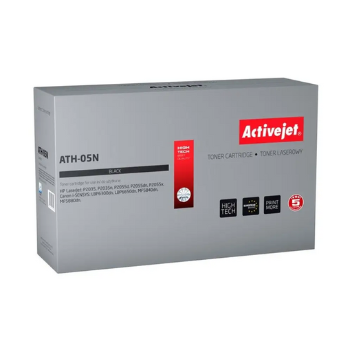 Тонер Activejet ATH-05N (заместител за HP 05A CE505A Canon