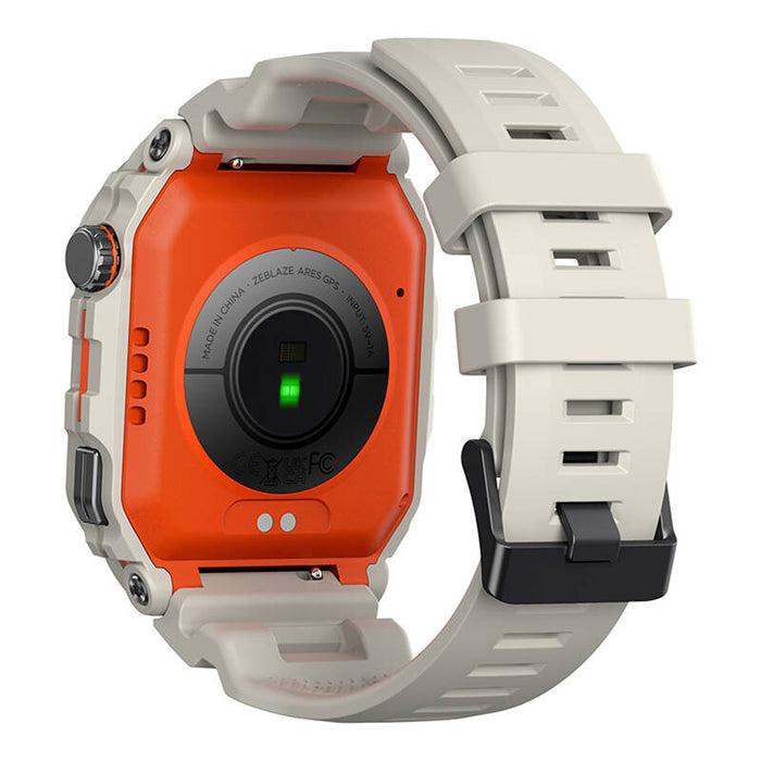 Смарт часовник Zeblaze Ares GPS, Bluetooth 5.3, 380 mAh, бял