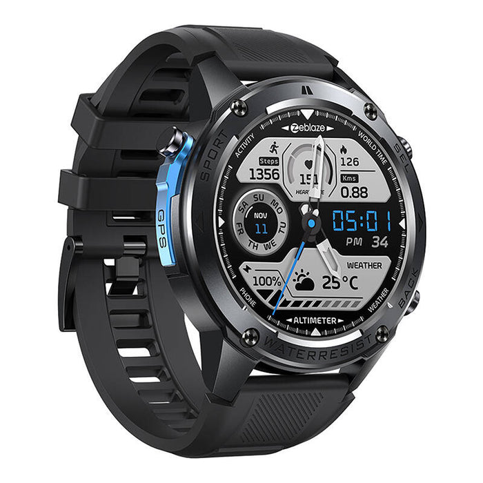 Смарт часовник Zeblaze Stratos 2 Ultra, Bluetooth 5.3, 500 mAh, черен