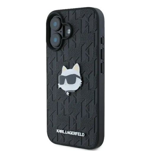 Калъф за iPhone 16 с монограм Choupette на Karl Lagerfeld
