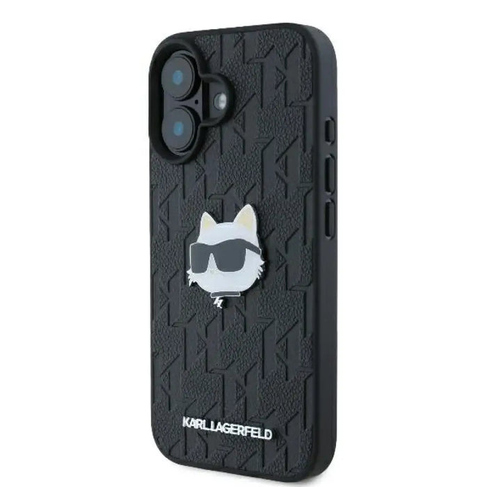Калъф за iPhone 16 с монограм Choupette на Karl Lagerfeld