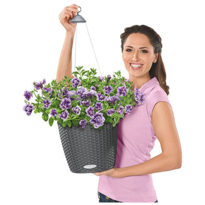 КАШПА Ф27CM С НАПОИТЕЛНА СИСТЕМА LECHUZA NIDO COTTAGE
