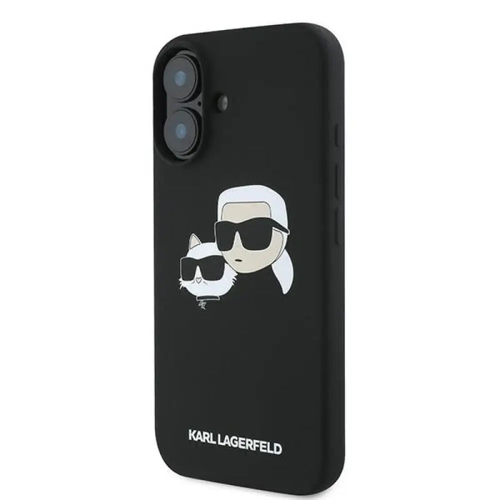Силиконов калъф Karl Lagerfeld Nauble Heads Print MagSafe