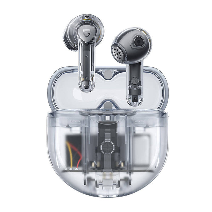 Безжични слушалки Soundpeats Air TP, Bluetooth 5.3, бели