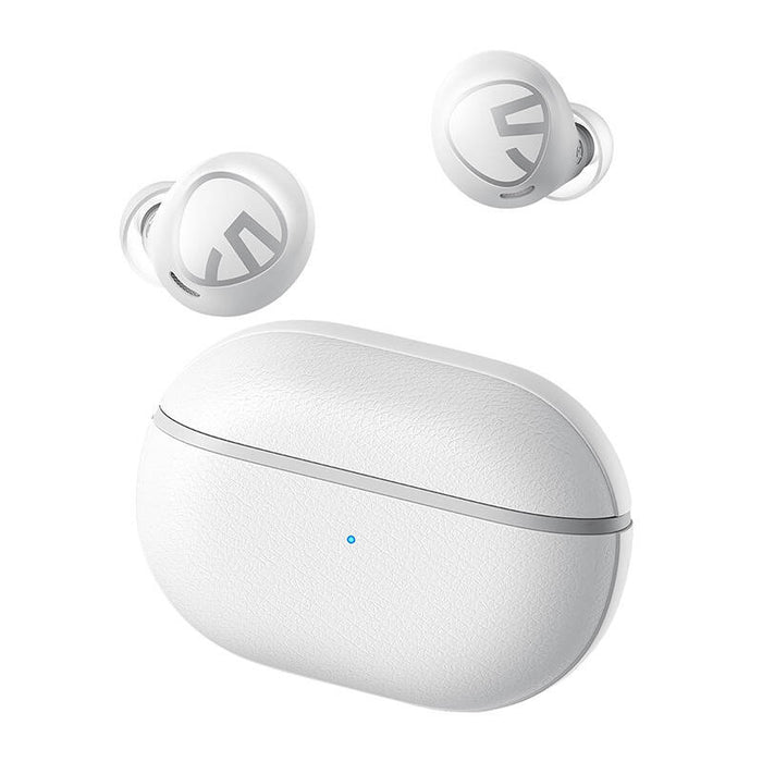 Безжични слушалки Soundpeats Free2 Classic, Bluetooth 5.1, IPX5, бели