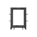 Lanberg отворена стойка 19’’ 15U 600x600-1100 регулируема