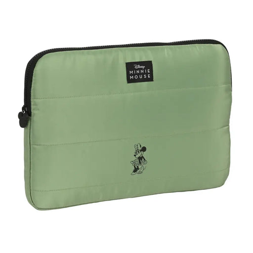 Калъф за каптоп Minnie Mouse Mint shadow Военно зелено 34 x