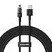 Кабел за бързо зареждане Baseus Gem USB to IP 2.4A 2 м Черен