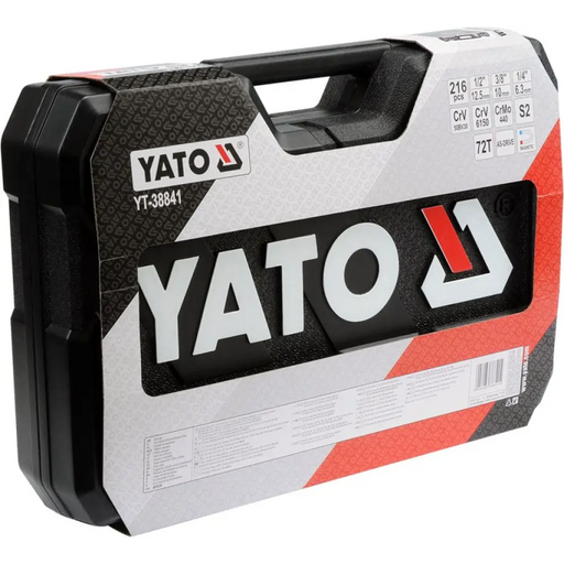 Комплект торцови ключове YATO YT-38841 1/4’’ 3/8’’ 1/2’’