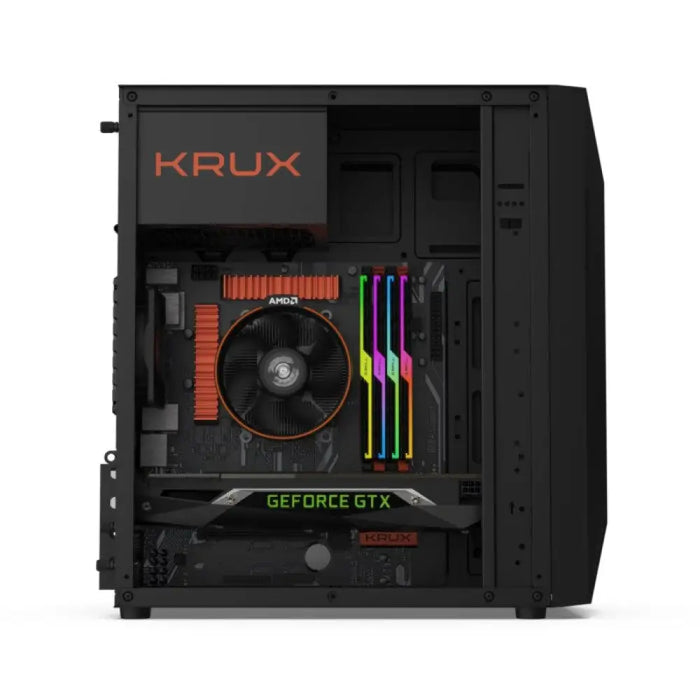 Черна компютърна кутия KRUX Astro Cube