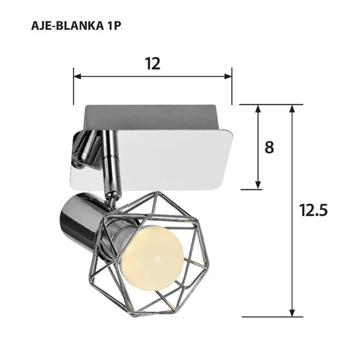 Спот лампа Activejet AJE-BLANKA 1P