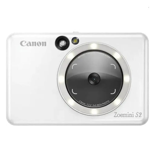 Моментален фотопринтер Canon Zoemini S2 ZV223 перлено бял