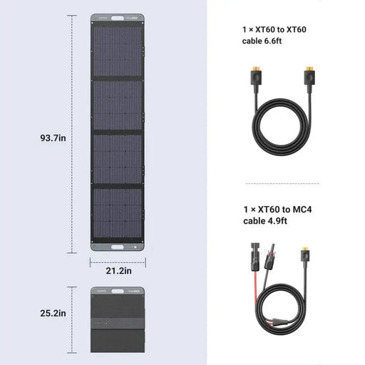 СОЛАРЕН ПАНЕЛ ЗА ЗАРЕЖДАЩИ СТАНЦИИ SC200 SOLAR PANEL 200W