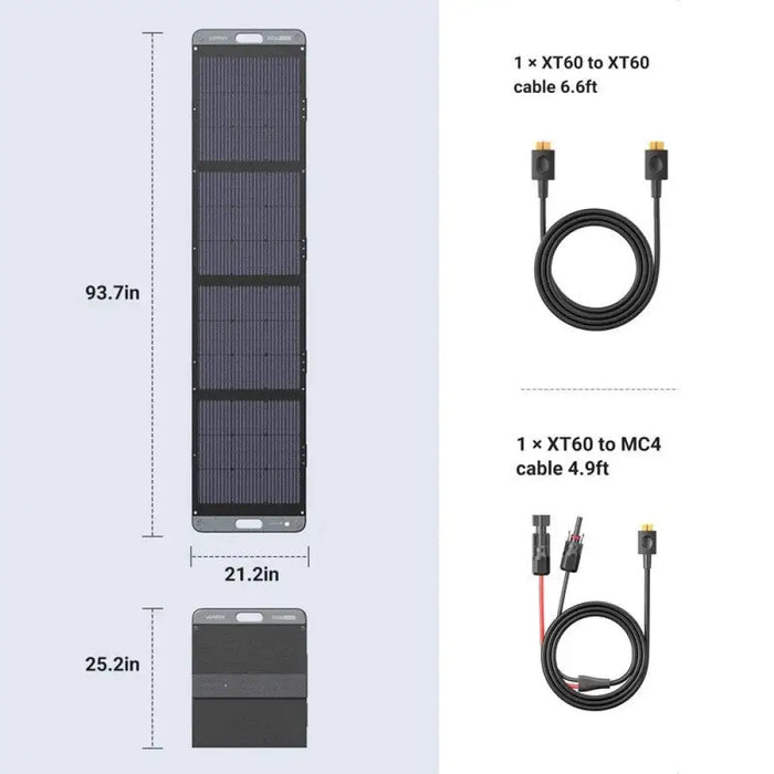 СОЛАРЕН ПАНЕЛ ЗА ЗАРЕЖДАЩИ СТАНЦИИ SC200 SOLAR PANEL 200W