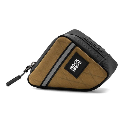 Чанта Rockbros Triangle Bike Frame Bag 0.25L - кафява