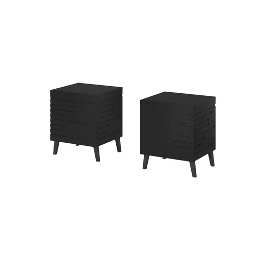 Нощно шкафче Cama NOVA 44x40x52 матово черно
