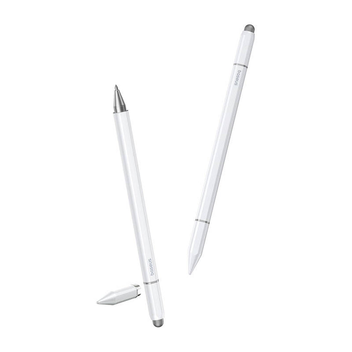 3в1 магнитен стилус Baseus Smooth Writing III, бял