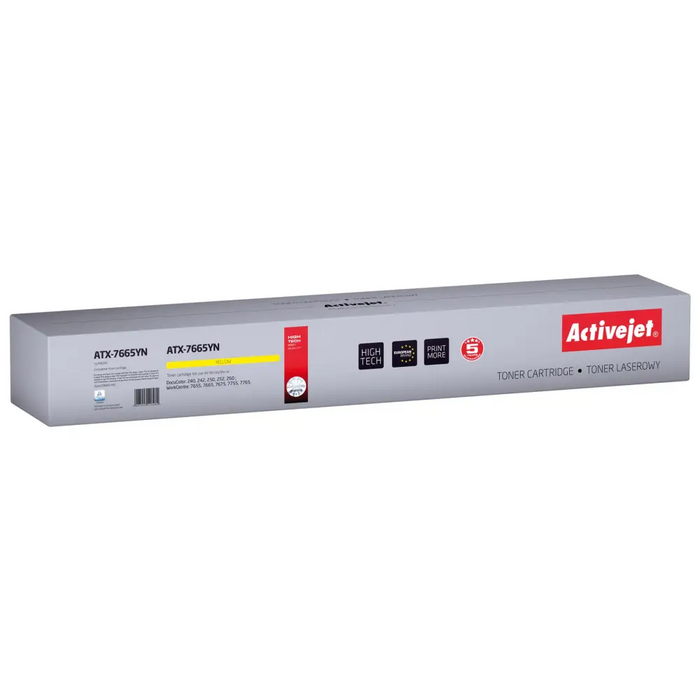 Тонер Activejet ATX-7665YN (заместител за Xerox 006R01450;