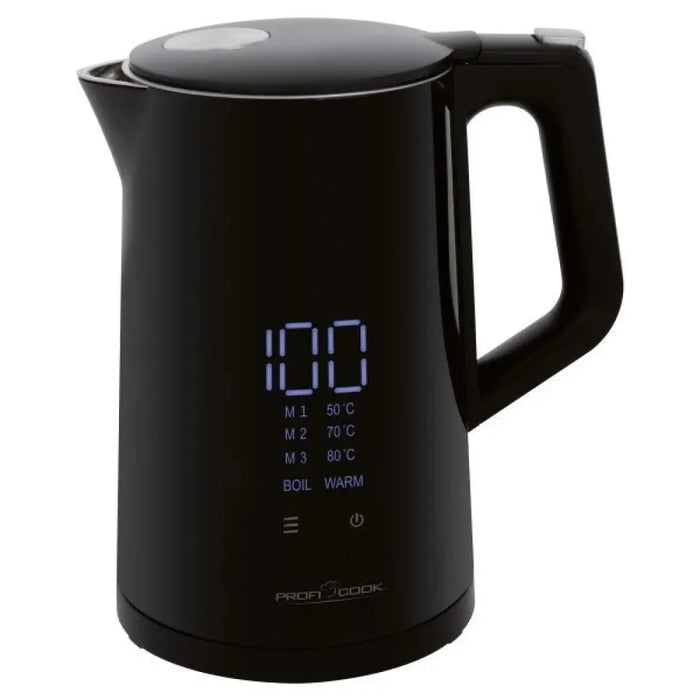 Електрическа кана ProfiCook PC-WKS 1243 1.7 L 2200 W Черна