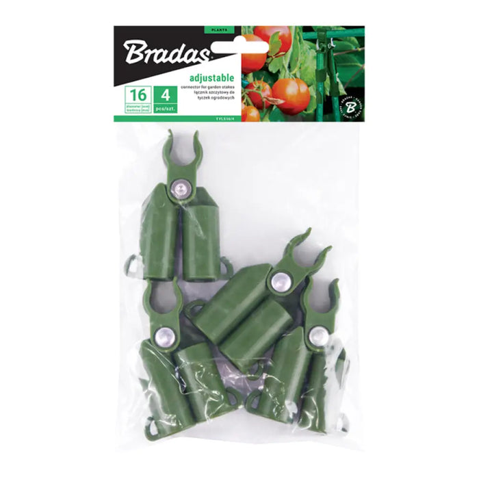 КОНЕКТОРИ РЕГУЛИРУЕМИ ЗА КОЛЧЕТА Ф11MM 4БР BRADAS TYLS11/4