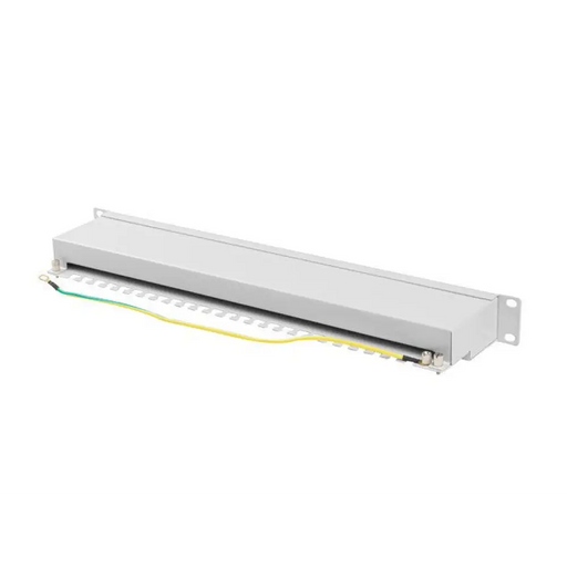 Пач панел Lanberg 24 порта 1U 19’’ CAT.6a ftp с кабелен