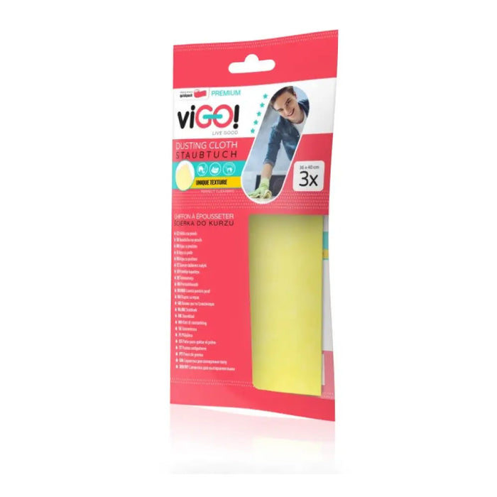 ПРАХОАБСОРБИРАЩА КЪРПА С ВОСЪК 3 БР. PREMIUM VIGO