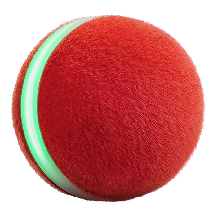 Интерактивна топка за домашни любимци Cheerble Wicked Ball M3, 200 mAh, червена