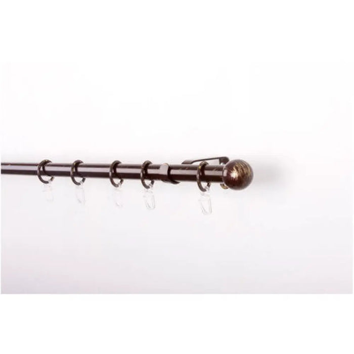РАЗТЕГАТЕЛЕН КОРНИЗ GARDINIA МИРА 160-300 СМ. КАФЯВО-ЗЛАТНО
