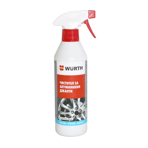 СПРЕЙ ЗА ПОЧИСТВАНЕ НА АЛУМИНИЕВИ ДЖАНТИ 500ML WURTH
