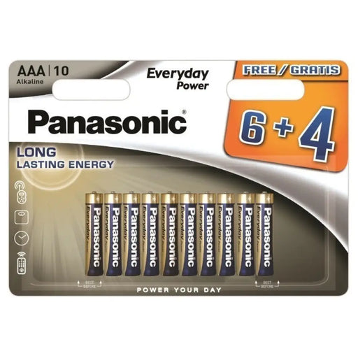 БАТЕРИЯ LR03/10BW 6 + 4F EPS EVERYDAY POWER PANASONIC