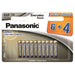 БАТЕРИЯ LR03/10BW 6 + 4F EPS EVERYDAY POWER PANASONIC