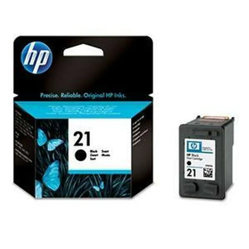 Оригиална касета за мастило HP 21 Черен (60 броя)