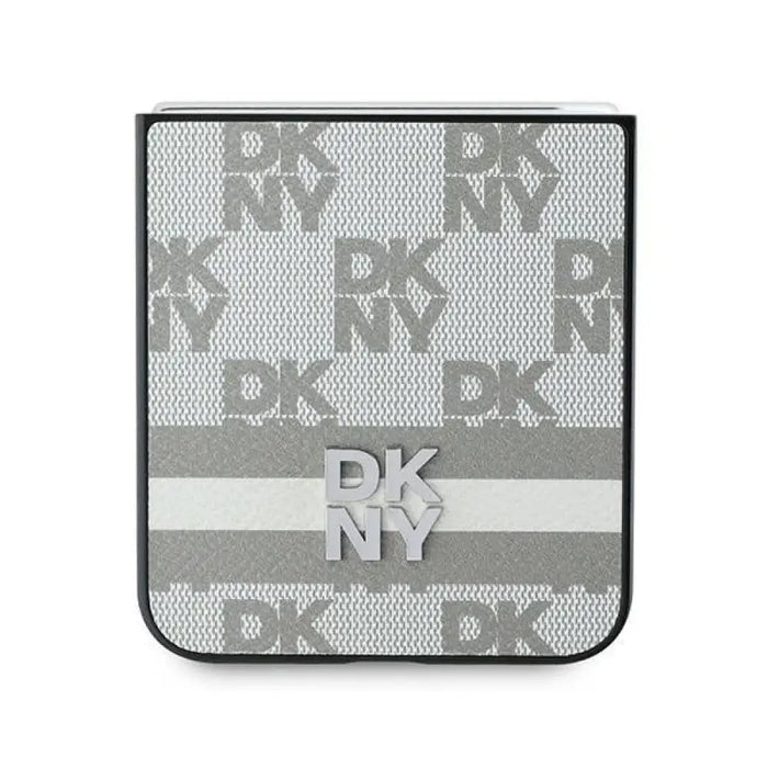 Калъф DKNY с принтирани райета с карирана шарка за Samsung