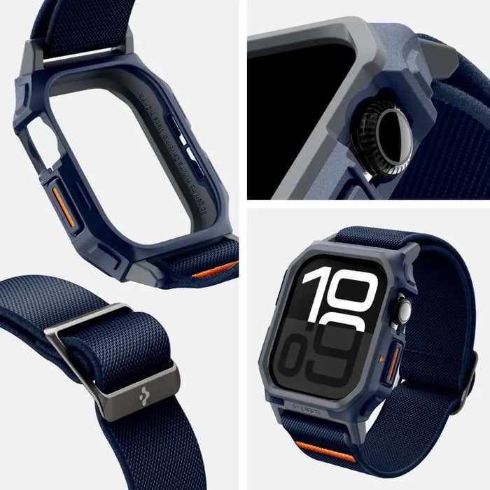 Каишка Spigen Lite Fit ’Pro’ за Apple Watch 10 46 mm - Navy